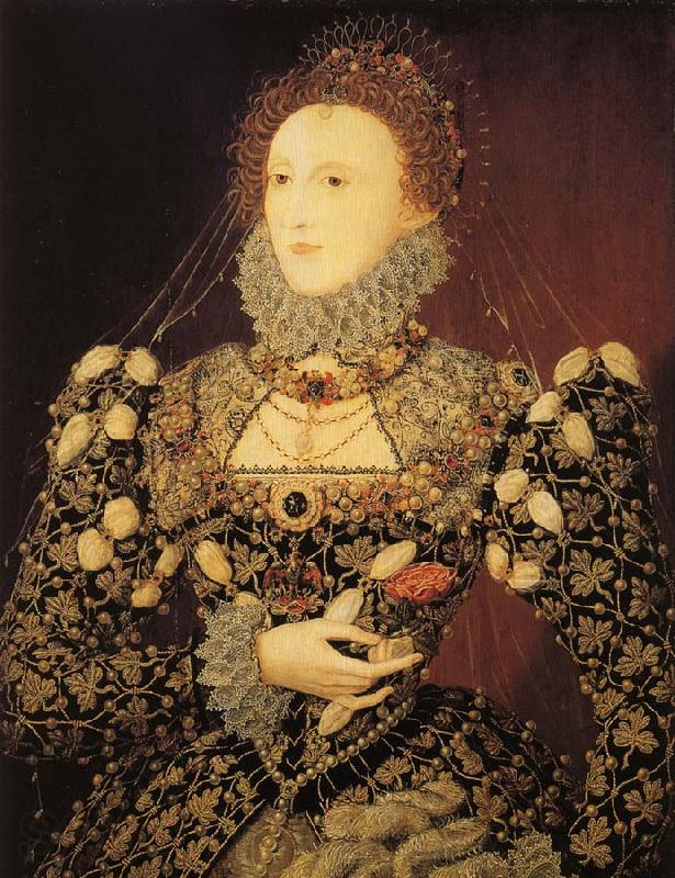 Nicholas Hilliard Queen Elizabeth I Germany oil painting art